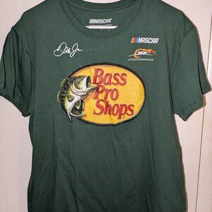 Dale Earnhardt Jr Bass Pro Shops NASCAR Women's Green T-Shirt